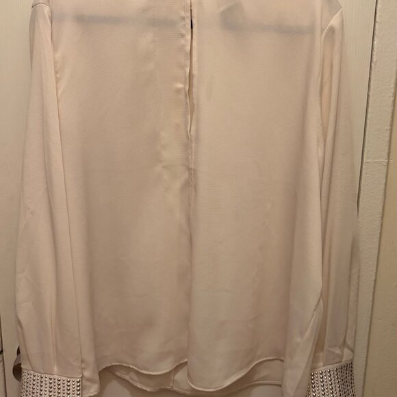H&M Edition Embellished High Neck Blouse (Size L) – Worn Once! - Picture 2 of 6